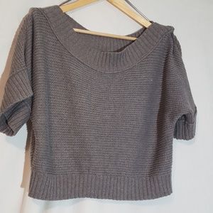 Off the shoulder sweater